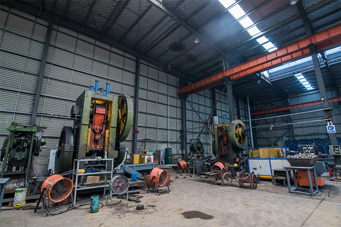 宜都网架配件-锥头加工车间